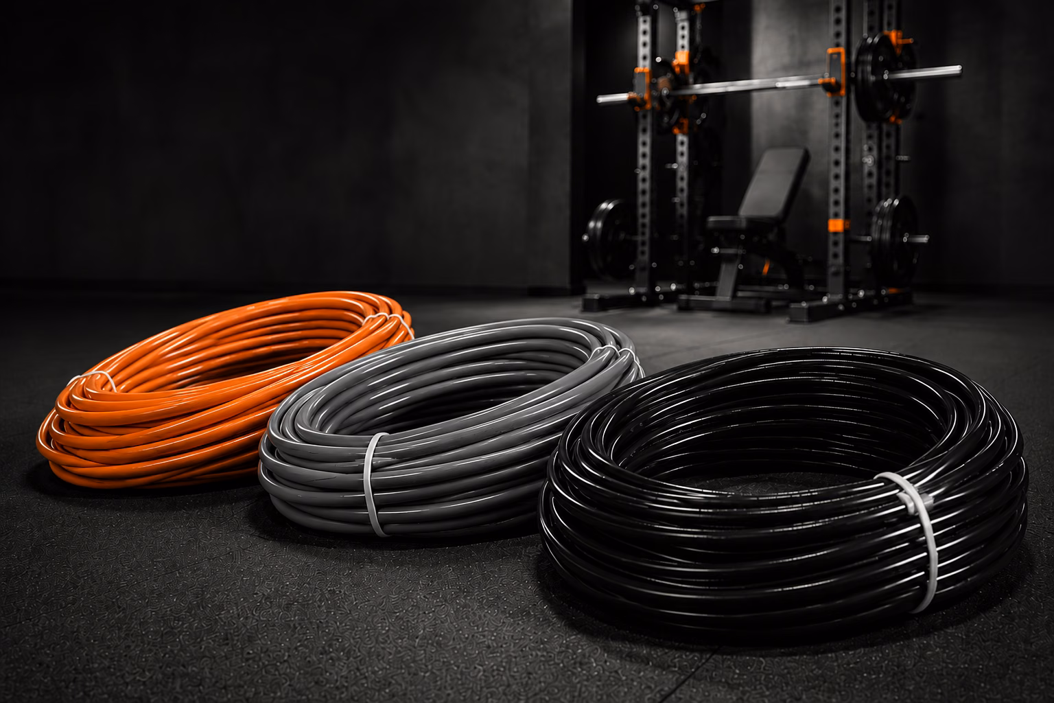 Multi-color professional gym cable wire rope